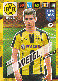 Julian Weigl Borussia Dortmund 2018 FIFA 365 #186